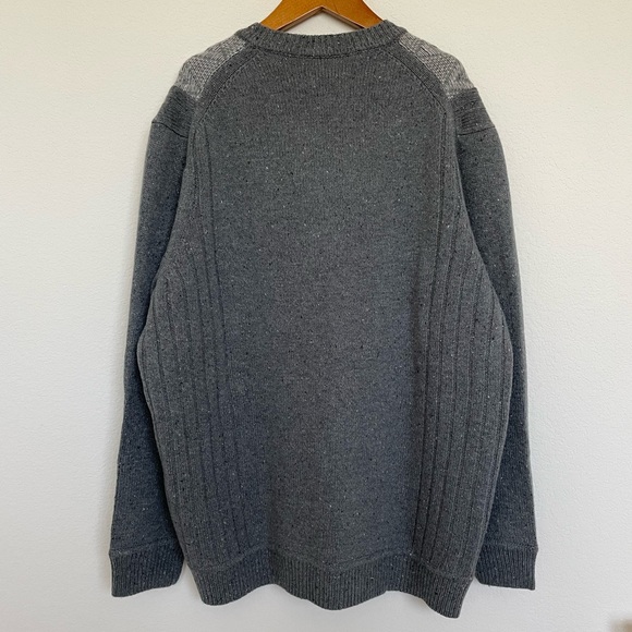 TASSO ELLA cashmere wool sweater grey heavy warm - Picture 4 of 7
